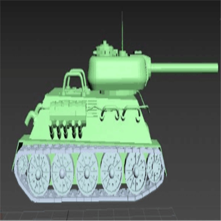宜秀充气军用坦克模型
